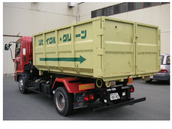 産業廃棄物収集運搬車