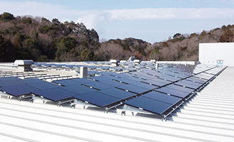 袋井工場太陽光発電