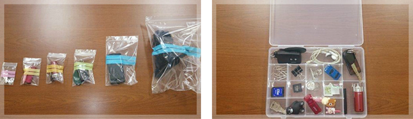 遺品整理仕分け梱包例